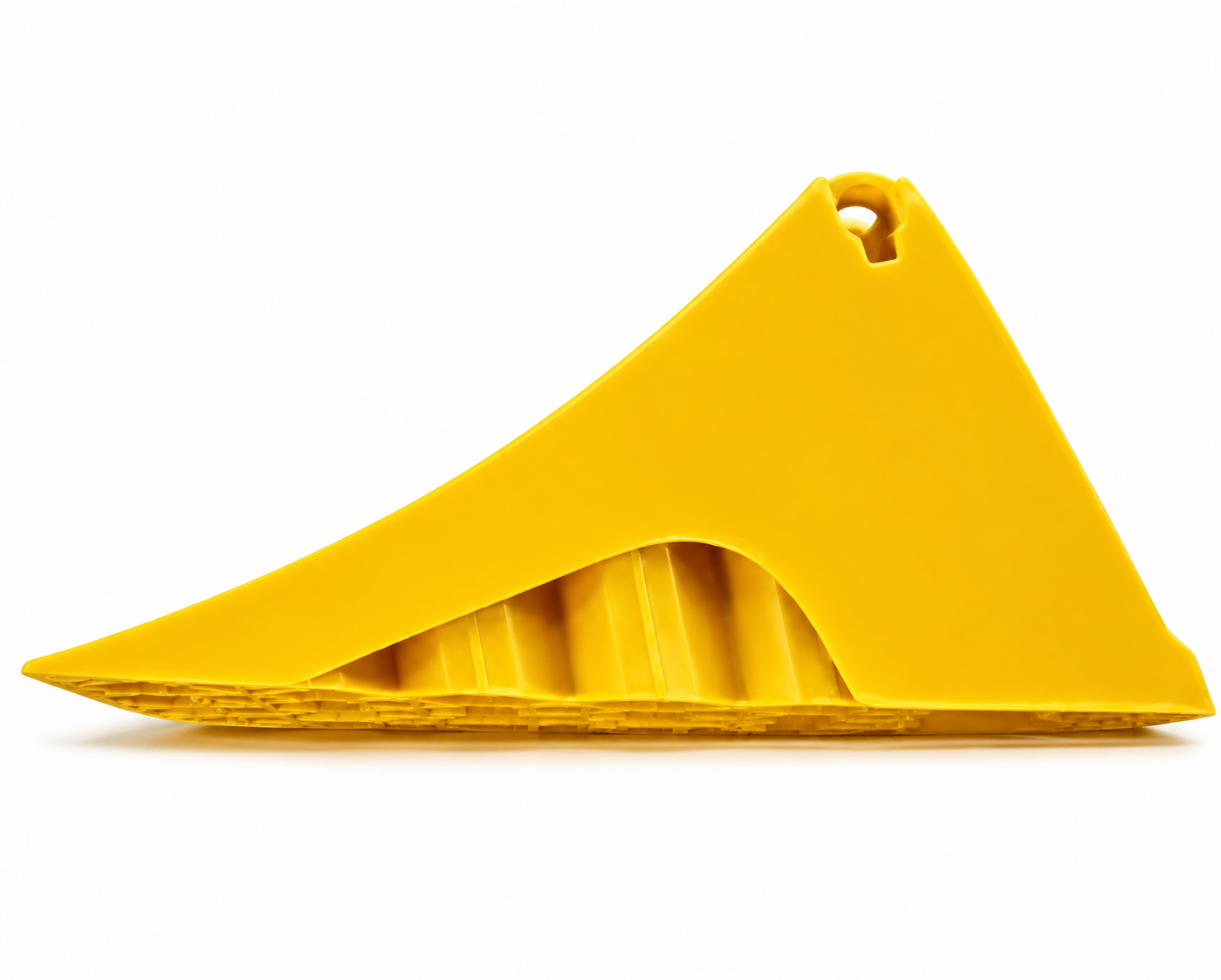 Plastic Wheel Chock for Trucks and Buses - 20 Ton Capacity