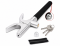 Universal Car Steering Wheel Lock with Window Breaker – Anti-Theft Security Lock
