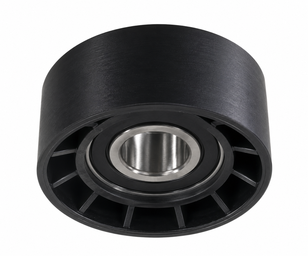V-Belt Idler Pulley Compatible with Renault Clio I / II, Logan, Sandero & Nissan NP200 – 60mm x 25.5mm x 17mm