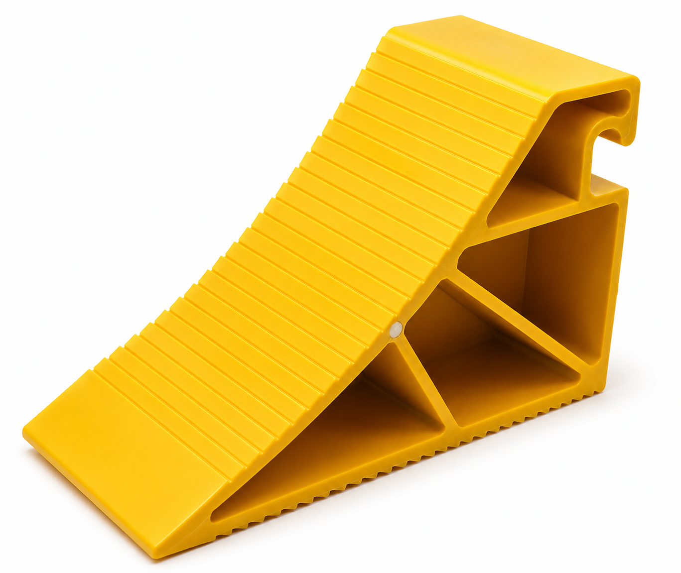 Plastic Wheel Chock for Trucks and Buses - 20 Ton Capacity