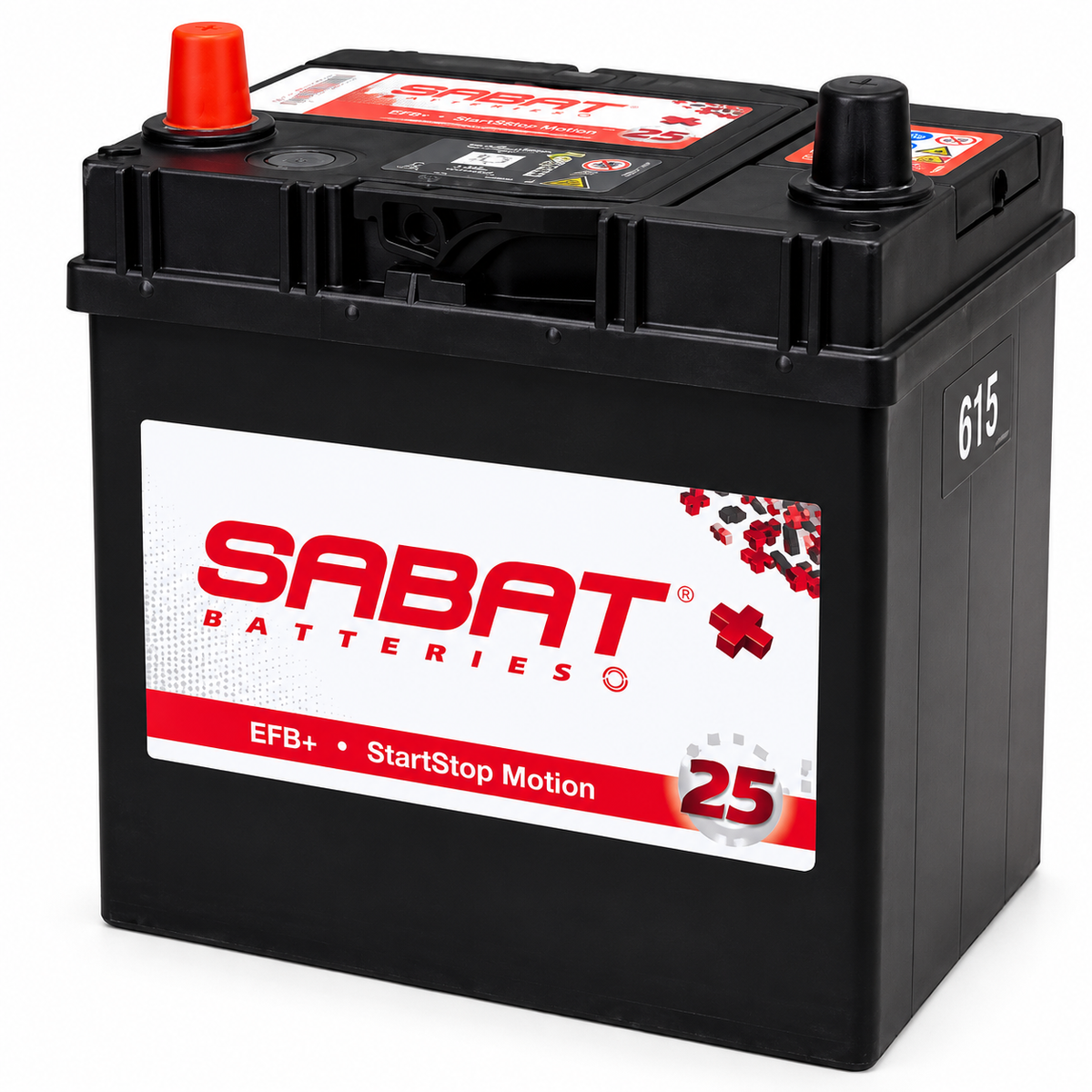 Sabat Batteries Class A 12V Vehicle Battery - Size: 615