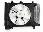 Radiator Fan Assembly with Reservoir Compatible with Toyota Etios 2012-2020 – alternate view 2