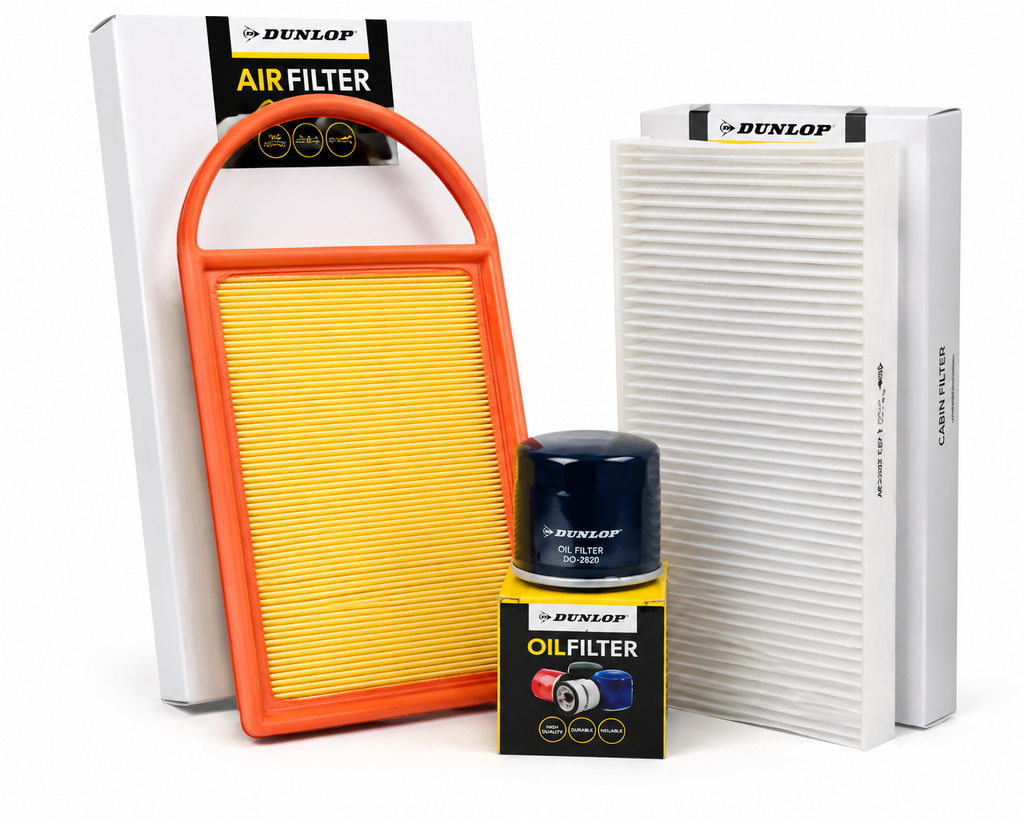 Dunlop Service Filter Kit FK994 / FK6 Compatible with Toyota Etios 1.5 2NR-FE (2012+)