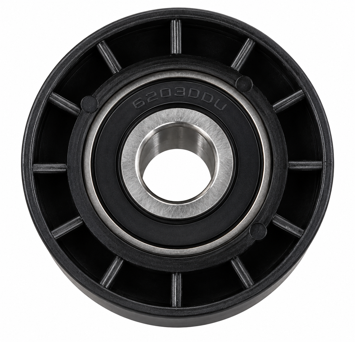 V-Belt Idler Pulley Compatible with Renault Clio I / II, Logan, Sandero & Nissan NP200 – 60mm x 25.5mm x 17mm