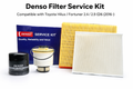 Denso Filter Service Kit Compatible with Toyota Hilux/Fortuner 2.4/2.8 (2016-) GD6