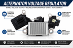Nissan 2.5D / Frontier Alternator Voltage Regulator – 12V Replacement – alternate view 2