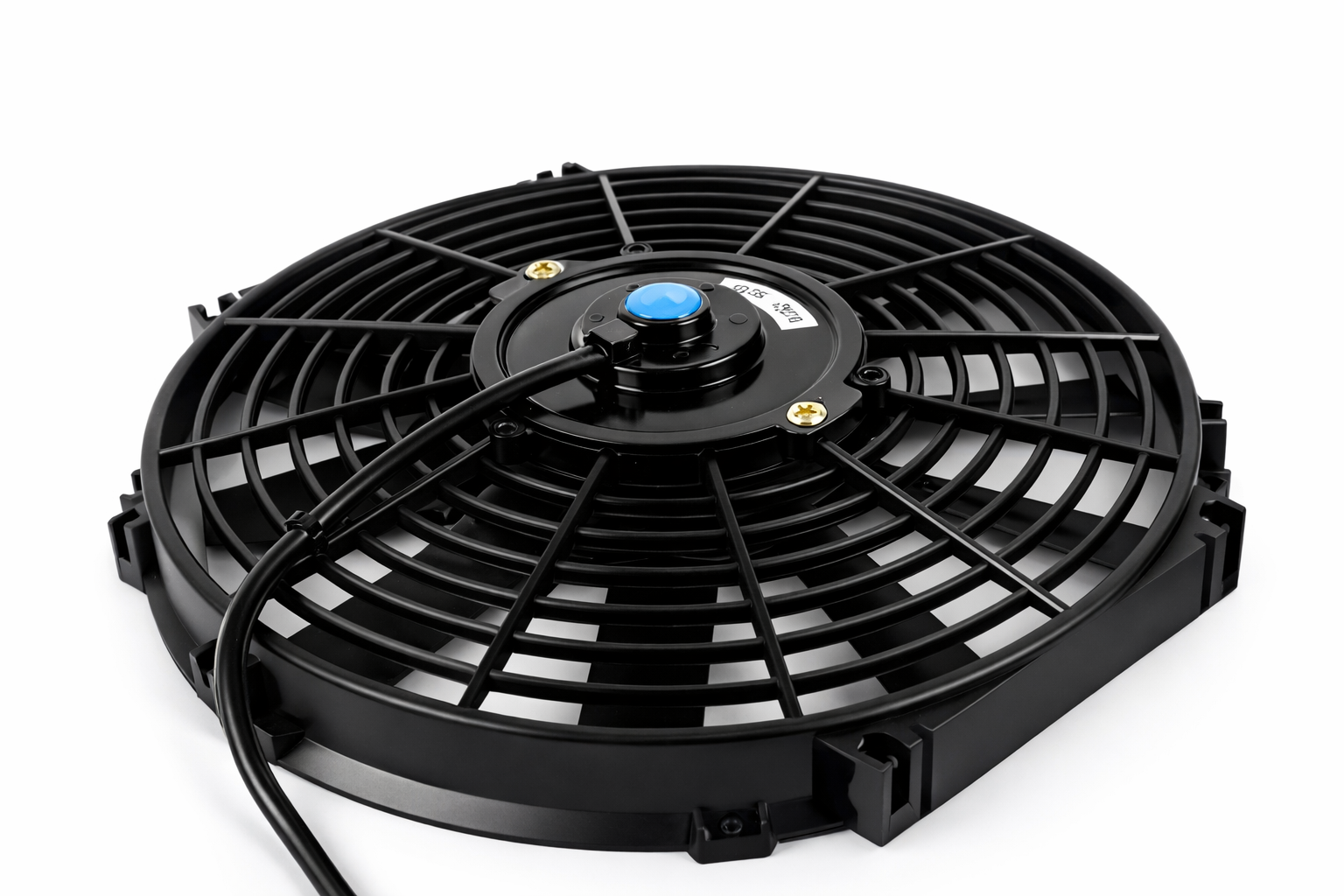 Universal Radiator Cooling Fan 10" | Straight Blade | Includes Mounting Kit | 12V