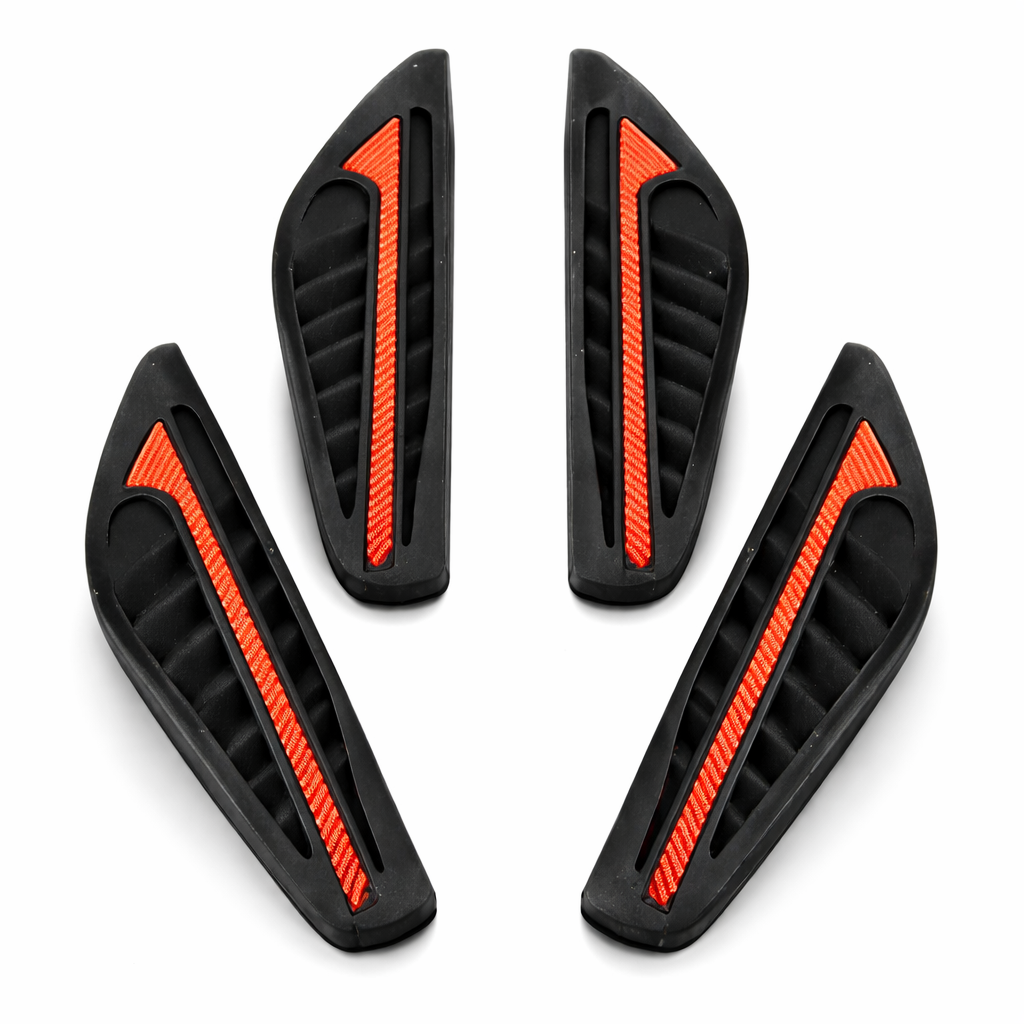 Door Bumper Strips for Car Side Protection - Red