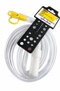 Siphon Pump Hose with Manual Bulb – Multi-Purpose Liquid Transfer Tube for Fuel, Water, Oil & Aquarium Use