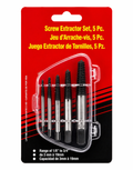 5-Piece Screw Extractor Set | 3mm–19mm | Broken Bolt Remover Tool