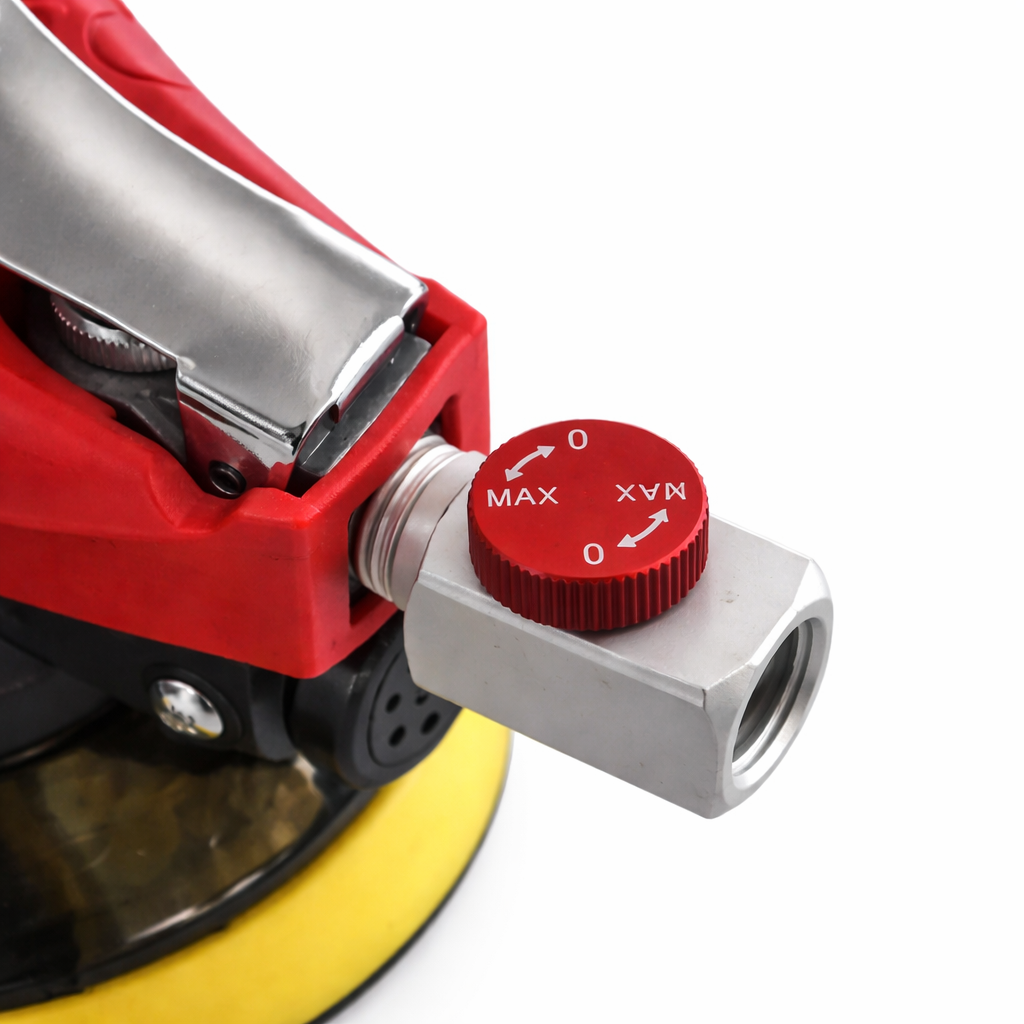 5 Inch Circular Pneumatic Sandpaper Orbital Air Sander for Random Surfaces