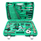 121-Piece Socket & Tool Set – Complete Mechanic Tool Kit