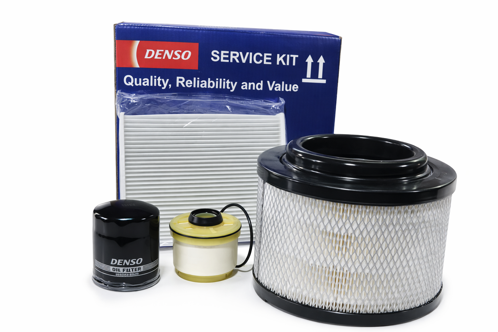 Denso Filter Service Kit for Toyota Hilux/Fortuner 2.5 / 3.0 D-4D (2005–2016)