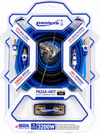 PA24A-4KIT 4 Gauge Amplifier Wiring Kit with RCA Cable and 80A ANL Fuse for Car Audio Installation - product image 2