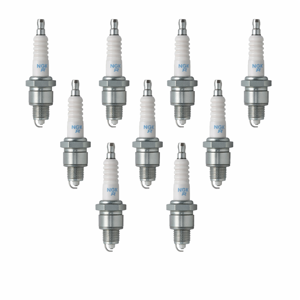NGK BPR6ES Spark Plugs – Set of 10