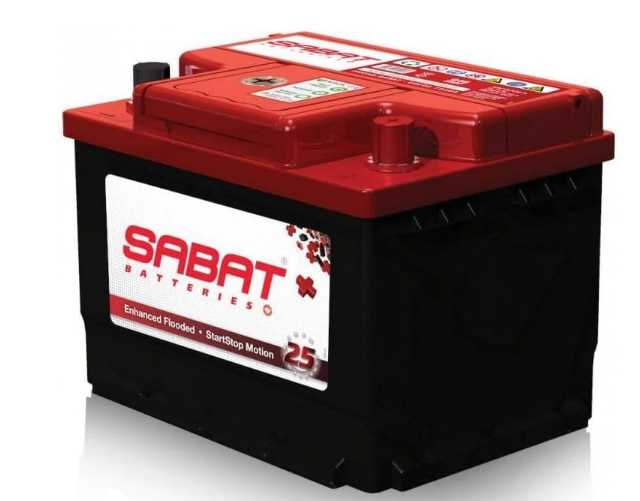 SABAT 618 Car Battery – 12V High-Performance Starter Power | Long Life, High CCA