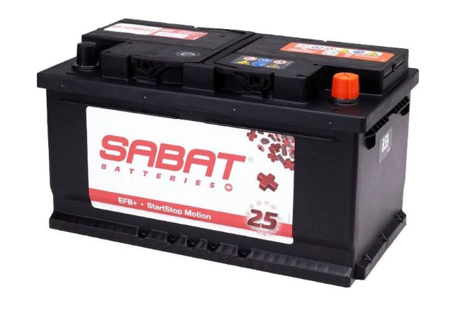 SABAT 659 Car Battery 12V | High CCA Starter Power & Long-Life Performance