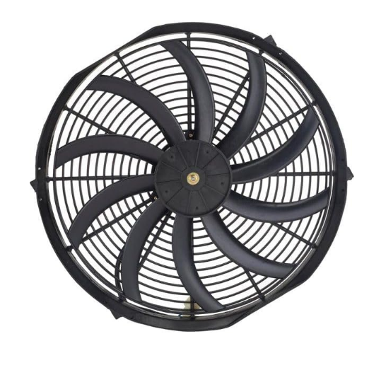 Universal Radiator Cooling Fan 16" | 12V 120W | 10 Curved Blades | Engine Cooling