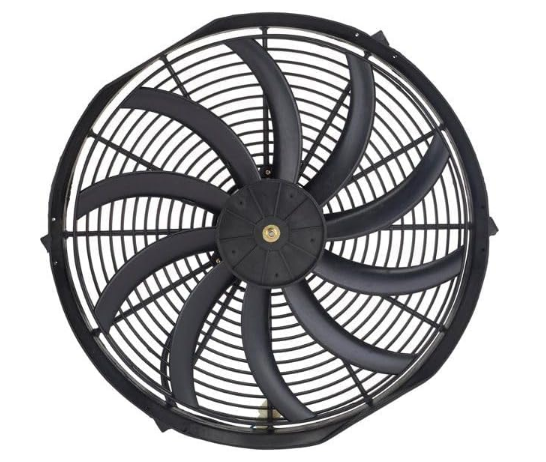 Universal Radiator Cooling Fan 16" | 12V 120W | 10 Curved Blades | High Performance