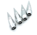 Tyre Valve Caps Set - Silver