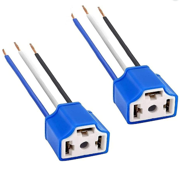 H4 Replacement Light Bulb Plug 2 Pieces