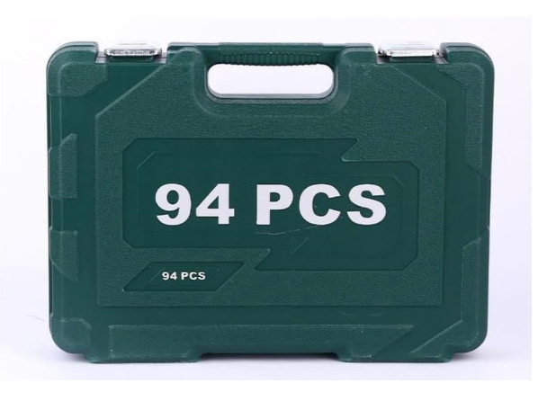 94-Piece Auto Repair Tool Set | Socket & Ratchet Kit