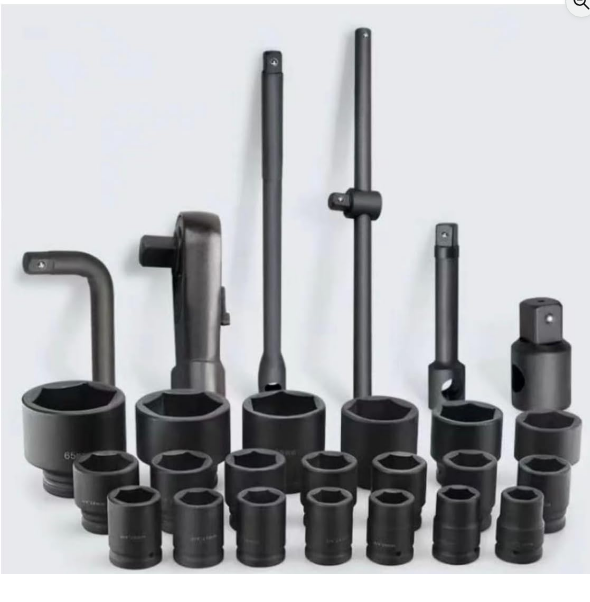 26-Piece Socket Wrench Set | Ratchet & Socket Tool Kit