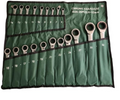 20-Piece Ratchet Spanner Set 6mm–32mm | Chrome Vanadium Wrench Kit with Pouch