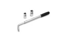 Telescopic Wheel Spanner – Extendable Lug Wrench with Rubber Grip – alternate view 2