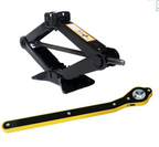 1.5 Ton Scissor Jack Kit with 360° Ratchet Wrench – Portable Car Jack – alternate view 2