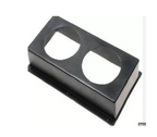 Truck Lamp Mounting Bracket (2-Hole Metal Pair) – Light Mount Bracket Set – alternate view 2