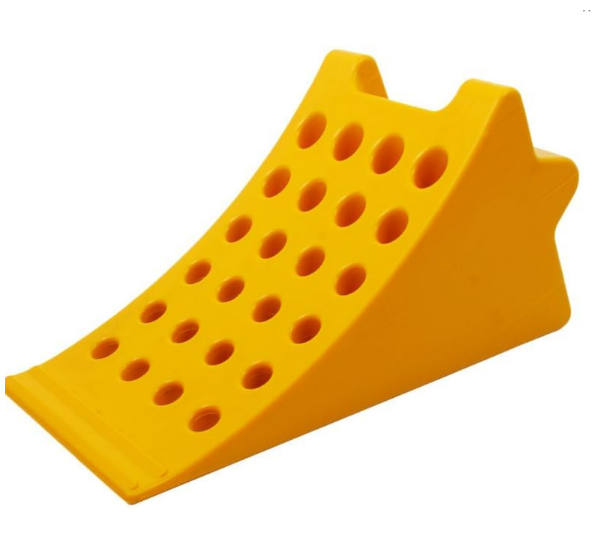 Plastic Wheel Chock for Trucks and Buses - 20 Ton Capacity
