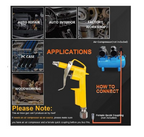 5-Piece Air Blow Gun Kit – Pneumatic Cleaning Tool Set EP-50587 – alternate view 2