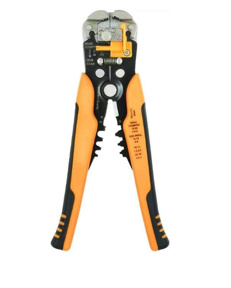 3-in-1 Automatic Wire Stripper | Self-Adjusting Cutting & Crimping Tool