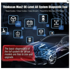 THINKCAR THINKSCAN Max 2 Advanced Vehicle Diagnostic Tool – Full System OBD2 Scanner – alternate view 4