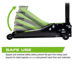 4 Ton Hydraulic Floor Jack – Heavy-Duty Horizontal Car Jack – alternate view 2