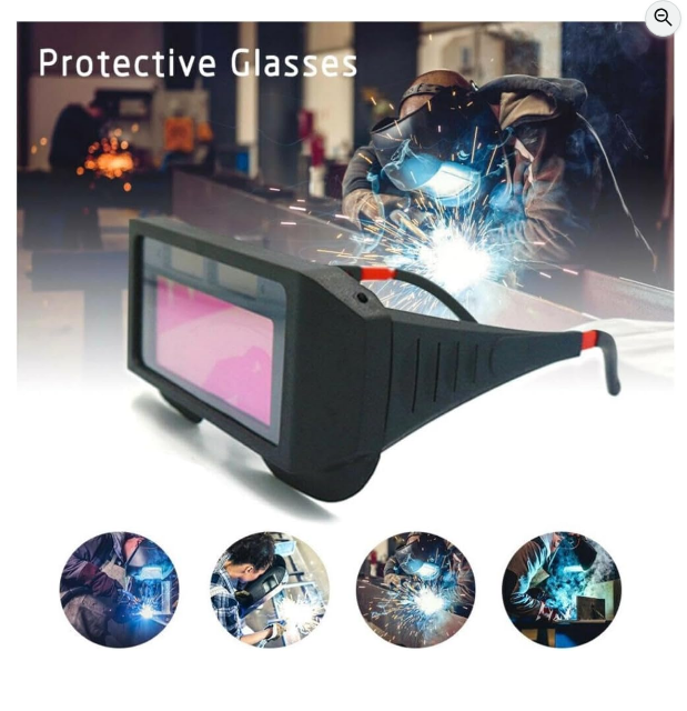 Auto-Darkening Welding Goggles | Solar Welding Safety Glasses