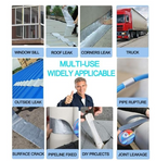 Waterproof Butyl Aluminum Foil Tape (2 Pack) | Crack & Roof Repair Sealant - product image 3