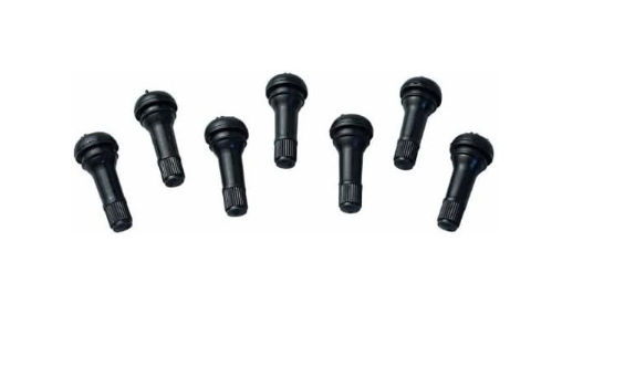 TR414 Tubeless Tyre Valves (Pack of 10) – Universal Rubber Valve Stems