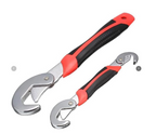 Quick Snap N Grip Adjustable Wrench Set – Universal Multi-Size Spanner