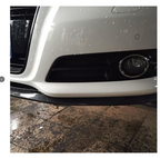 Universal Rubber Front Lip Spoiler - Black – alternate view 2