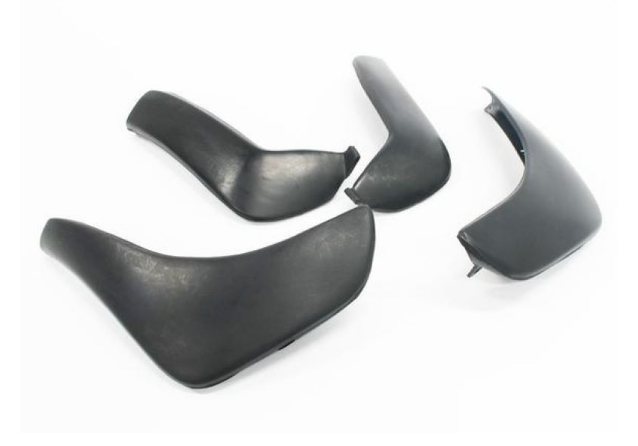 Toyota Etios Hatchback Mud Flaps Set (4 Piece) (2012+) – Front & Rear Splash Guards