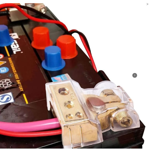 Heavy Duty Battery Terminals (Positive & Negative) – Universal Car Battery Connectors