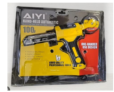 Hand Held Automatic Electric Soldering Iron - 100W