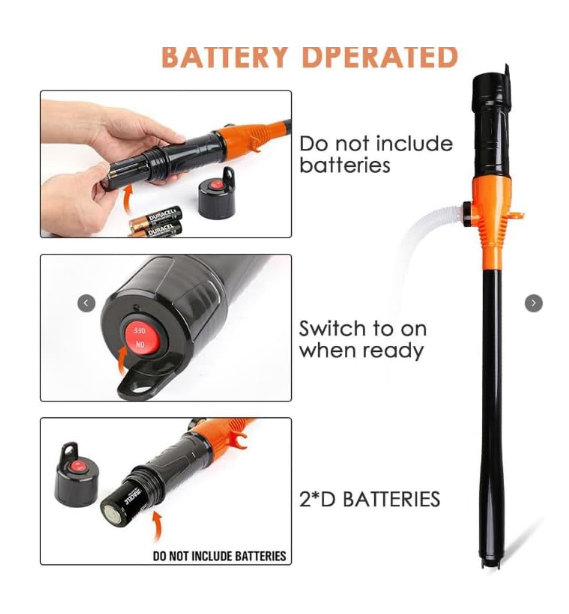 Hand Held Electric Liquid Transfer Pump