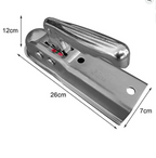 50mm Heavy Duty Tow Hitch Ball Mount – Steel Trailer Coupling Hitch – alternate view 2