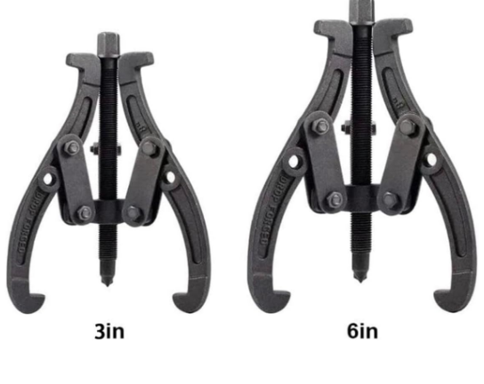 Professional Heavy-Duty 2-jaw 3-jaw Spiral Bearing Puller 4" (4 inches)