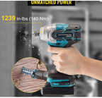 Multi-Function Power Tool Set Combination with Chargeable Cordless Drill – alternate view 6