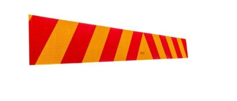 Chevron Beehive Reflective Metal Road Sign Board 1700mm | Safety Marker
