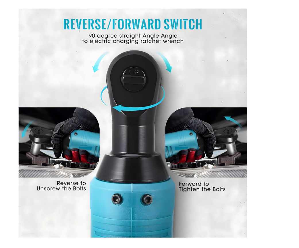 12V Cordless Electric Ratchet Wrench Kit